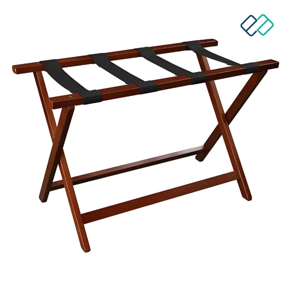 Luggage Rack for Hotels | Deep Brown Colour