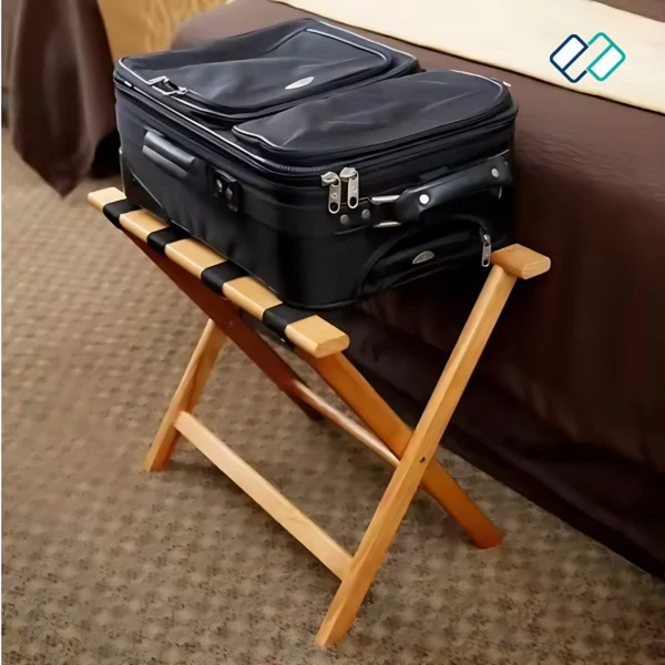 Luggage Rack for Hotels | Deep Brown Colour - Image 6