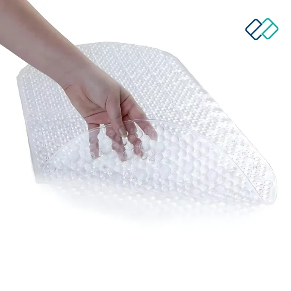 Oval Bubble Anti Slip Bath Shower Mat - Image 2