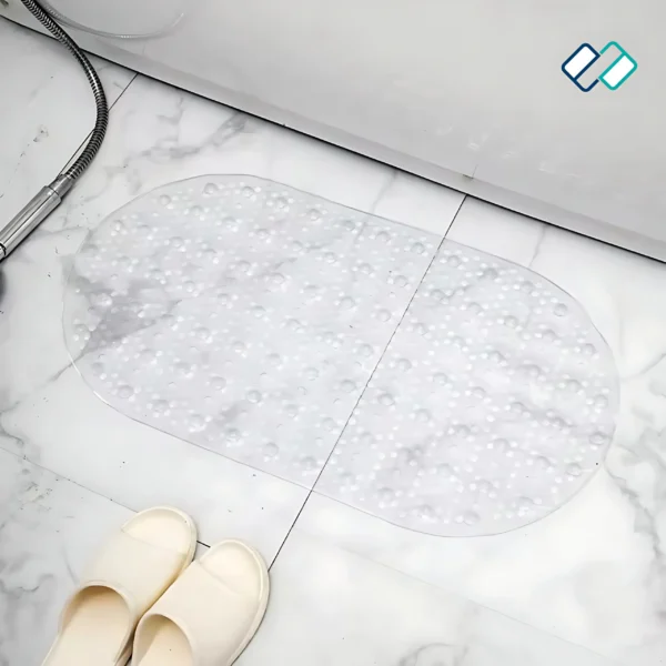 Oval Bubble Anti Slip Bath Shower Mat - Image 3