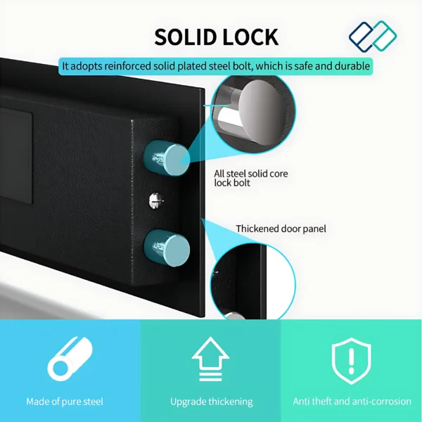 Hotel Room Digital Safe Locker | Electronic - Image 6
