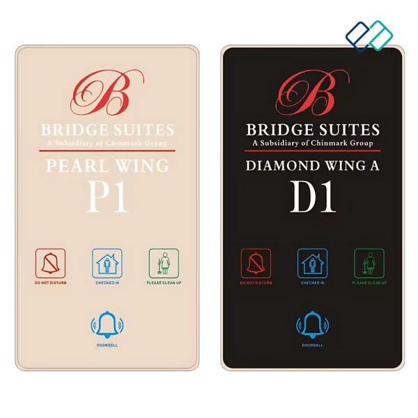 LED Touch Doorbell For Hotel | Customized Buttons | Hotel Door Lock System - Image 2