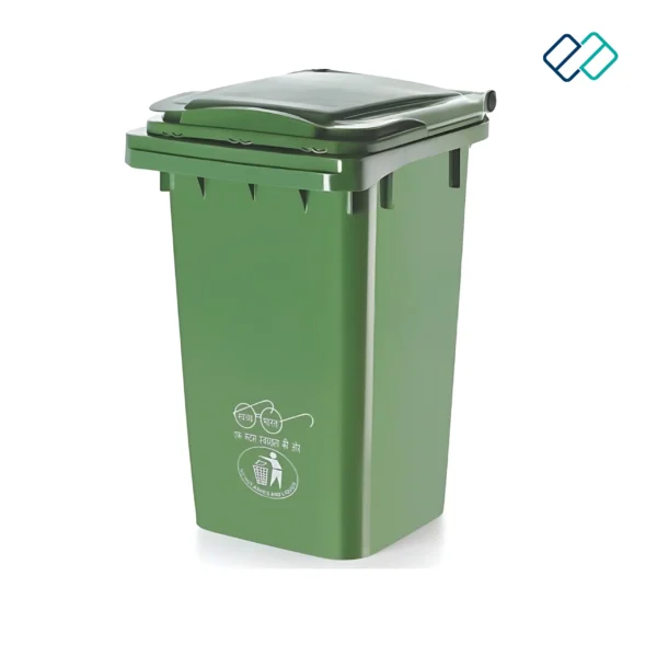 Green Dustbin without Wheel