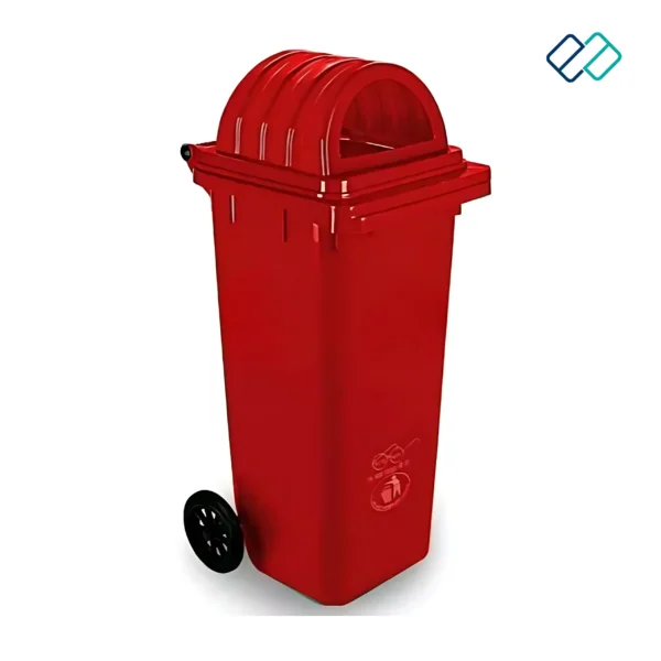 Wheel Waste Bin with Dome Lid 120Ltrs