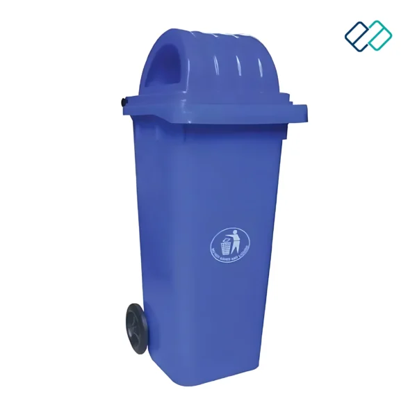Wheel Waste Bin with Dome Lid 120Ltrs - Image 5