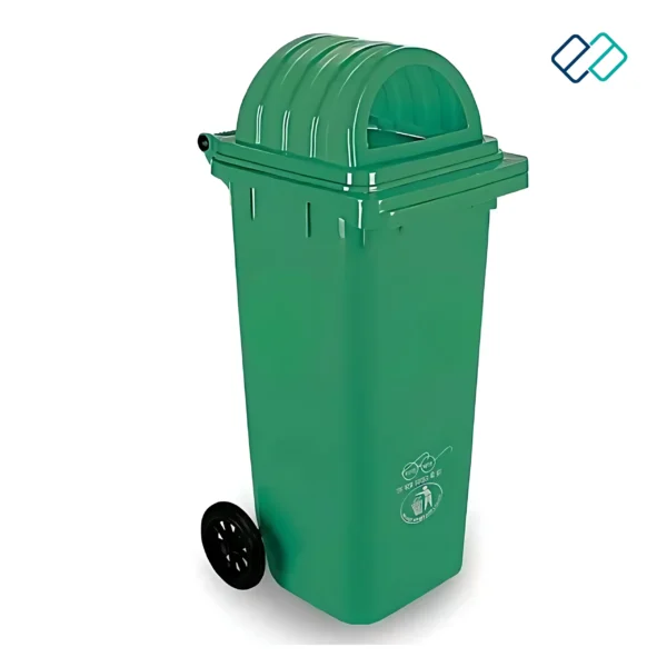 Wheel Waste Bin with Dome Lid 120Ltrs - Image 4