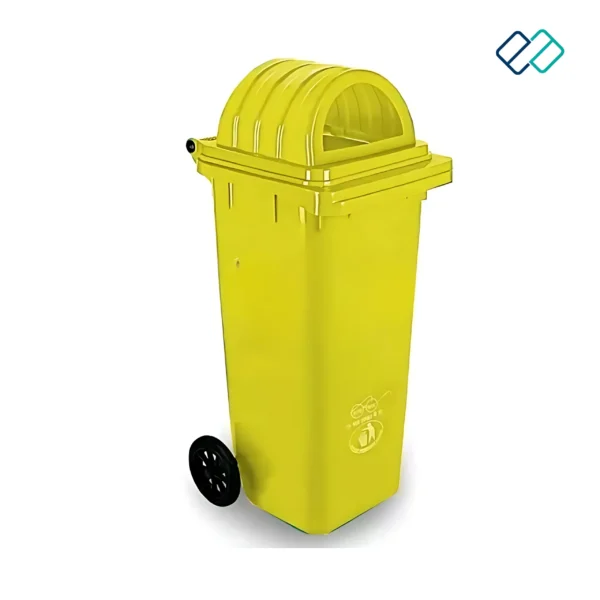 Wheel Waste Bin with Dome Lid 120Ltrs - Image 2