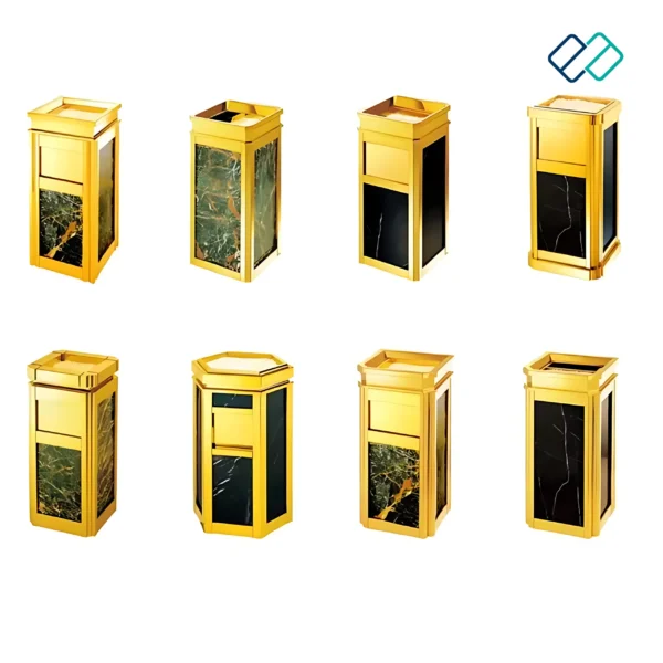 Ground Ash Barrel Dustbin - Image 9
