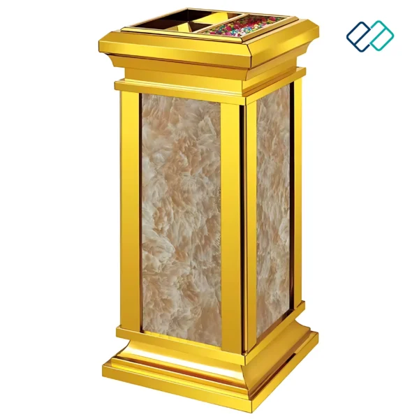 Ground Ash Barrel Dustbin - Image 2