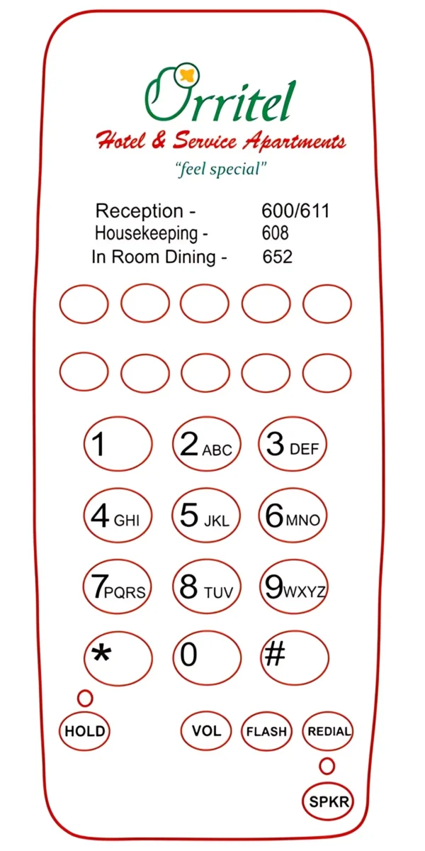 Customized Faceplates for Hotel Telephone - Image 6