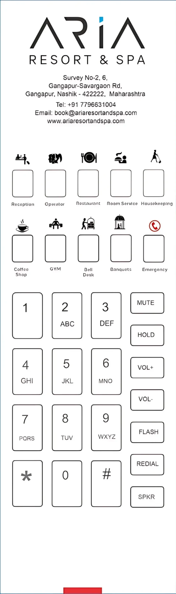 Customized Faceplates for Hotel Telephone - Image 3